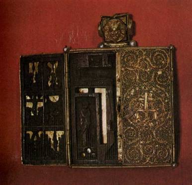 Икона-складень. 1456 г. Работа мастера Амвросия