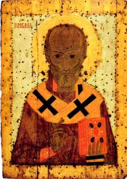 Икона из келлии Преподобного Сергия.