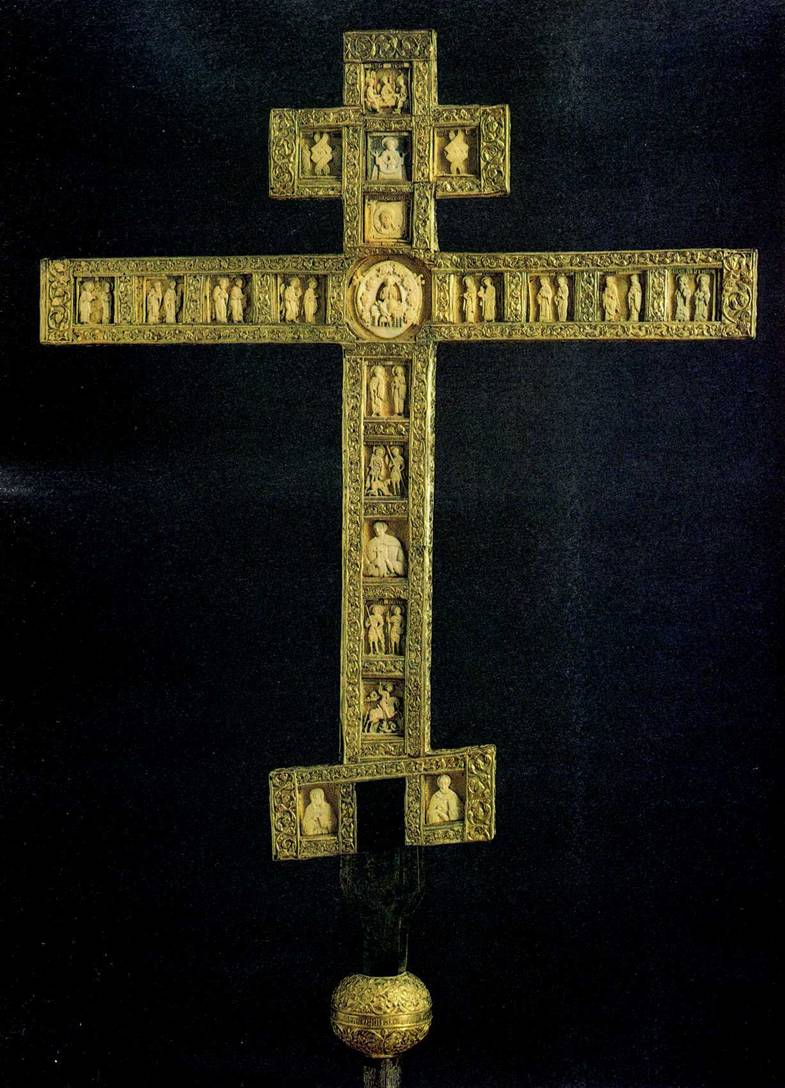 Запрестольный крест работы Преподобного Амвросия