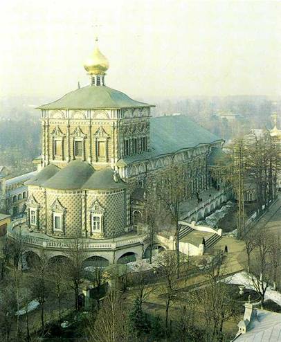 Трапезная с церковью Сергия. 1686-1692 годы