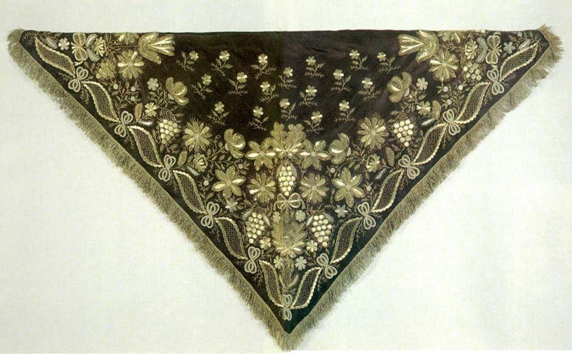 Головной платок. Начало XIX века