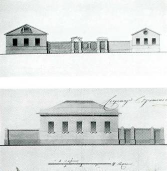 «Примерные фасады домов для строительства лаврским служителям». 1821