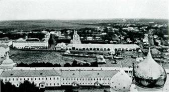 Красногорская площадь в конце XIX века: Торговые ряды (1815)