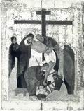 Икона «Снятие со Креста» из иконостаса Троицкого собора
