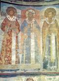 Святители Василий Великий, Григорий Богослов и Иоанн Златоуст 
