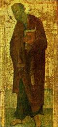 Апостол Павел. Икона деисусного чина иконостаса Троицкого
