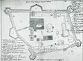 План Троице-Сергиева монастыря. Чертеж 1740 г.
